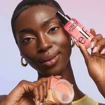 Pair Set It Bright Powder with Power Grip Rose Setting Spray